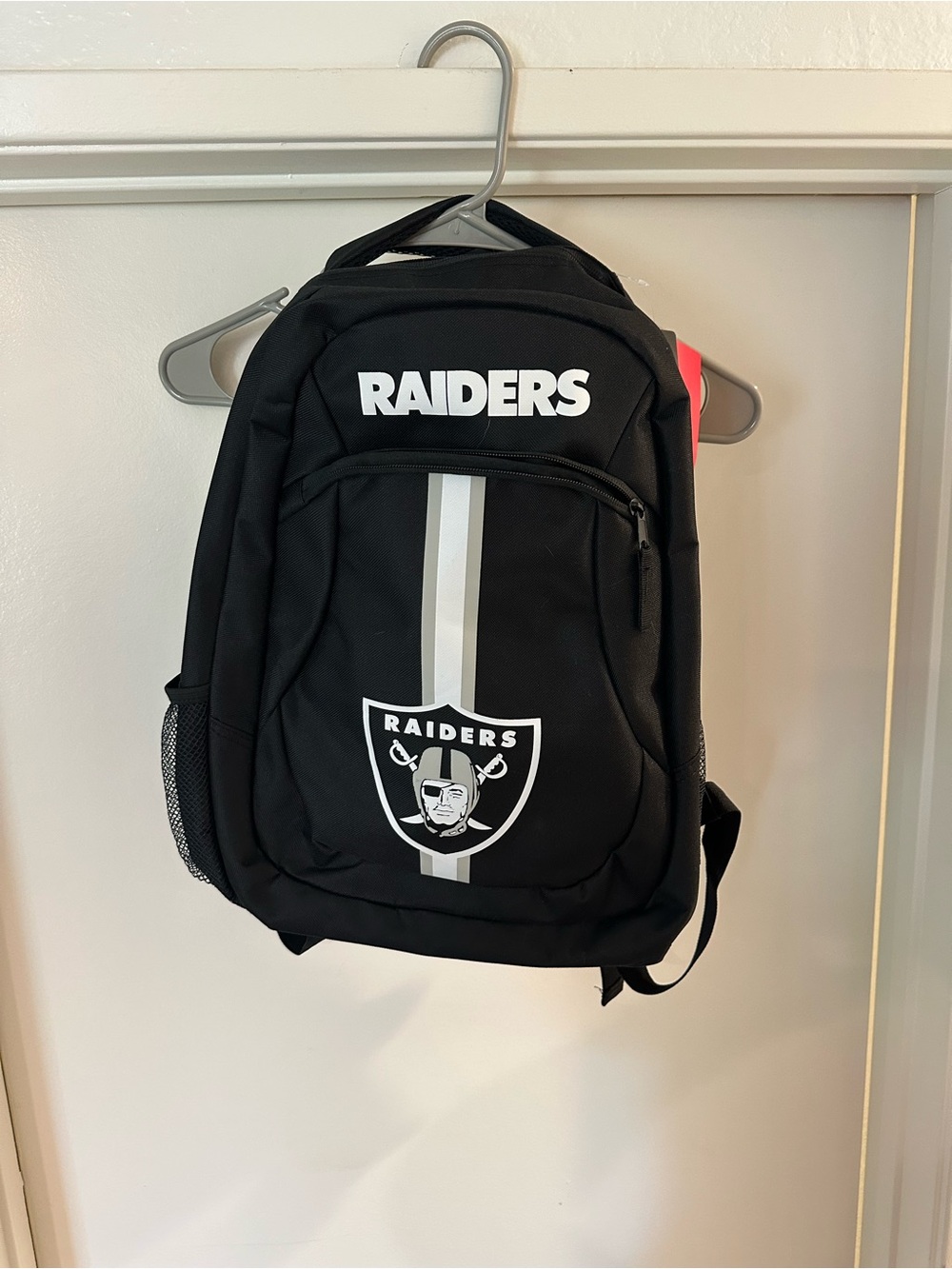 Riders by Lee Black Backpack with White Raiders Logo